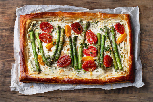 Cheese and Vegetable Tart