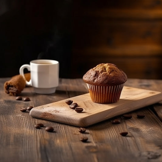 Low-Carb Chocolate Coffee Muffins