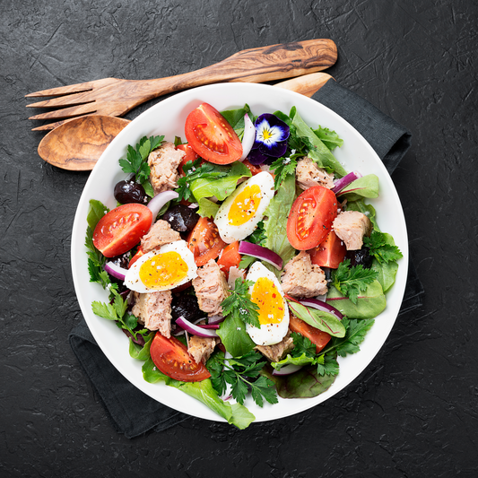 High Protein Tuna Salad With Egg
