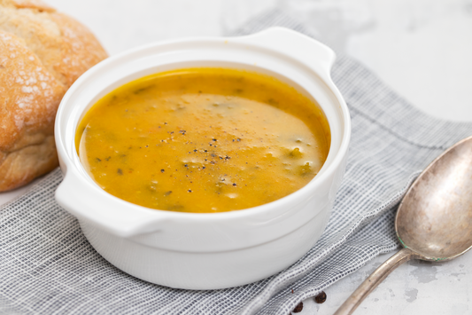 Slow Cooker Squash And Lentil Soup